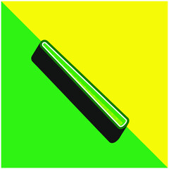 Billiard Green and yellow modern 3d vector icon logo