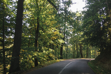 Obraz premium Exploring roads less ridden, little adventures around hometown