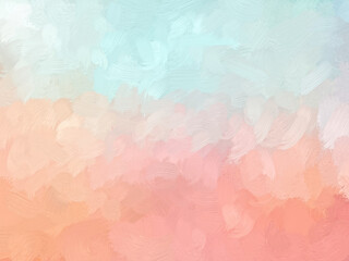 Abstract acrylic and watercolor painting.