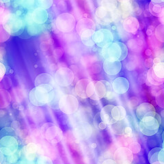 Seamless seventies tie dye bokeh texture. Hippie summer repeat background with ink dyed effect. 