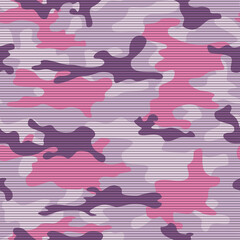 camouflage background, pink spots, winter fashion pattern, condole texture, stylish clothing print.