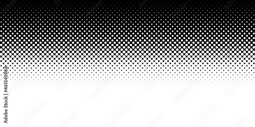 Poster black and white halftone, dotted, circles pattern, background, backdrop. dots, polka dots pattern