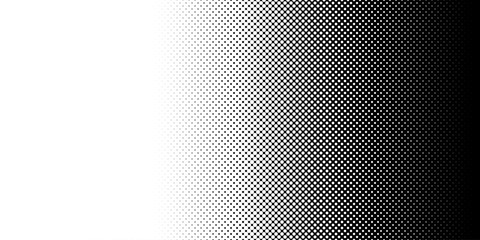 Black and white halftone, dotted, circles pattern, background, backdrop. Dots, Polka dots pattern - obrazy, fototapety, plakaty
