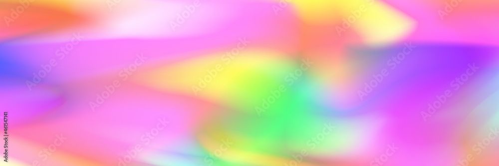 Poster horizontal abstract colorful bright blur design for background