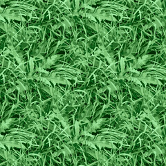 Vector pattern top view of green grass, lawn. It can be used in the background, for the design of websites, banners, posters, in web design, textiles, wrappers, etc.