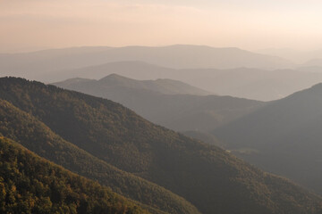 Fototapeta premium mountains in the morning