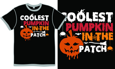 Coolest Pumpkin In The Patch, Celebration Thanksgiving Quotes, Fall Shirt, Patch Halloween Outfit, Funny Halloween

