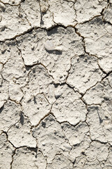 Drought land concept