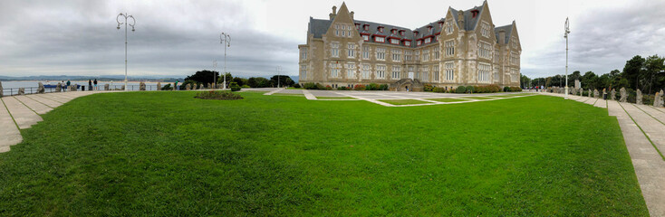 view of the castle