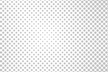 Pop art creative concept colorful comics book magazine cover. Polka dots grey background. Cartoon halftone retro pattern. Abstract template design for poster, card, sale banner, empty bubble