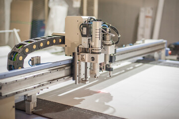 Factory large CNC digital cutter machine for cutting textile