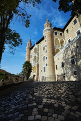 Fototapeta na wymiar Palazzo ducale Urbino
