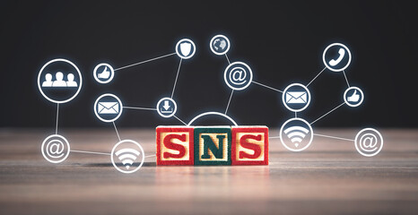 SNS. Social Networking Service. Technology. Business