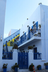 A beautiful greek house. Santorini Island.