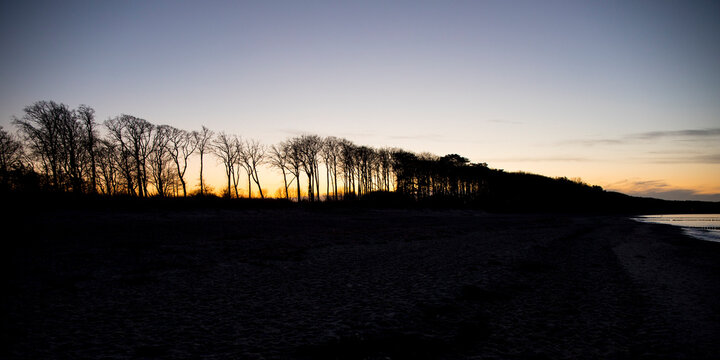 abends am Strand