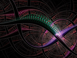 abstract fractal background. color fireworks. Abstract painting multicolor texture. motion holiday background. Modern multicolor futuristic dynamic pattern. Fractal artwork for creative graphic design