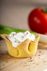 Cheese appetizer with oregano
