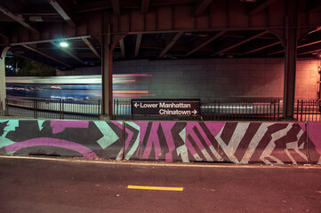 NYC graffiti lower Manhattan
