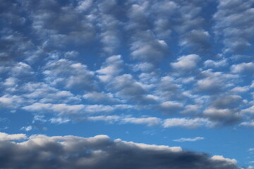 Obraz premium blue sky with clouds