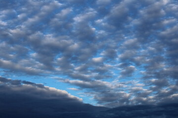 clouds in the sky