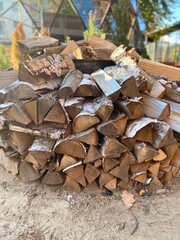 stack of firewood