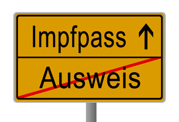 Corona Covid-19 Pandemie Virus Lockdown Schild