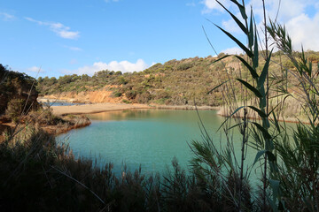 Terranera - famous mineral locality in Elba, Italy 