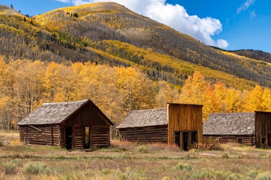 Ghost town in Colorado