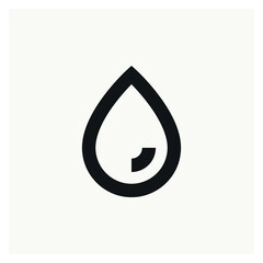 Water Drop icon sign vector