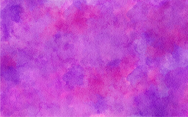 Watercolor Abstract Purple pink color Background Illustration