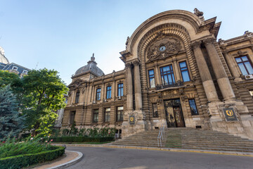 Obraz premium Palace of the Deposits and Consignments in Bucharest, Romania