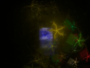 Imaginatory fractal abstract background Image