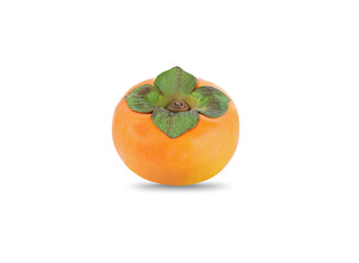 persimmon isolated  on white background