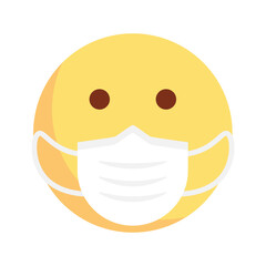 emoticon with mask