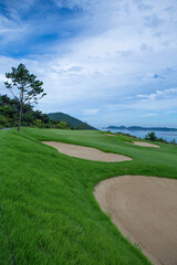 골프, 골프장, 벙커, 충남 태안 골든베이골프리조트