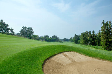 골프, 골프장, 벙커, 페어웨이, 스포츠