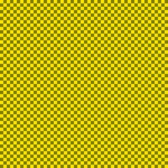 Checkerboard with very small squares. Olive and Yellow colors of checkerboard. Chessboard, checkerboard texture. Squares pattern. Background.