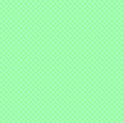 Checkerboard with very small squares. Pale Green and Mint colors of checkerboard. Chessboard, checkerboard texture. Squares pattern. Background.