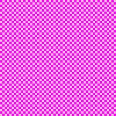 Checkerboard with very small squares. Pink and Magenta colors of checkerboard. Chessboard, checkerboard texture. Squares pattern. Background.
