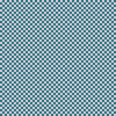 Checkerboard with very small squares. Teal and Pink colors of checkerboard. Chessboard, checkerboard texture. Squares pattern. Background.