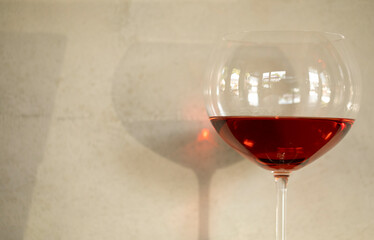 red wine glass