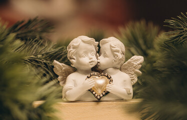 angel with heart