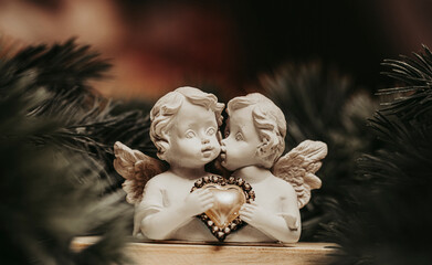 angel with heart
