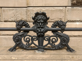 wrought iron gate