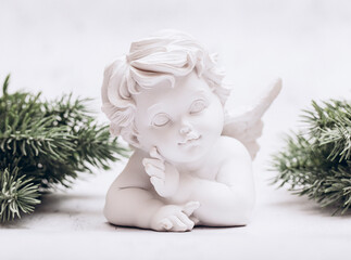 angel on a white background