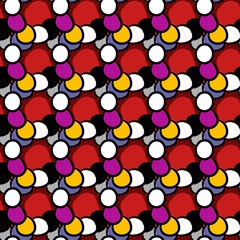 seamless pattern of abstract background