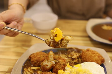 yummy cullet deep fried pork shrimp