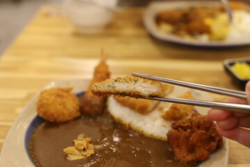 yummy cullet deep fried pork shrimp