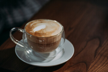 cup of cappuccino