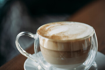 cup of cappuccino